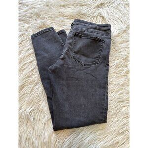 Pilcro And The Letterpress Jeans Womens 32 Straight Skinny Fit Stretch Gray Pant
